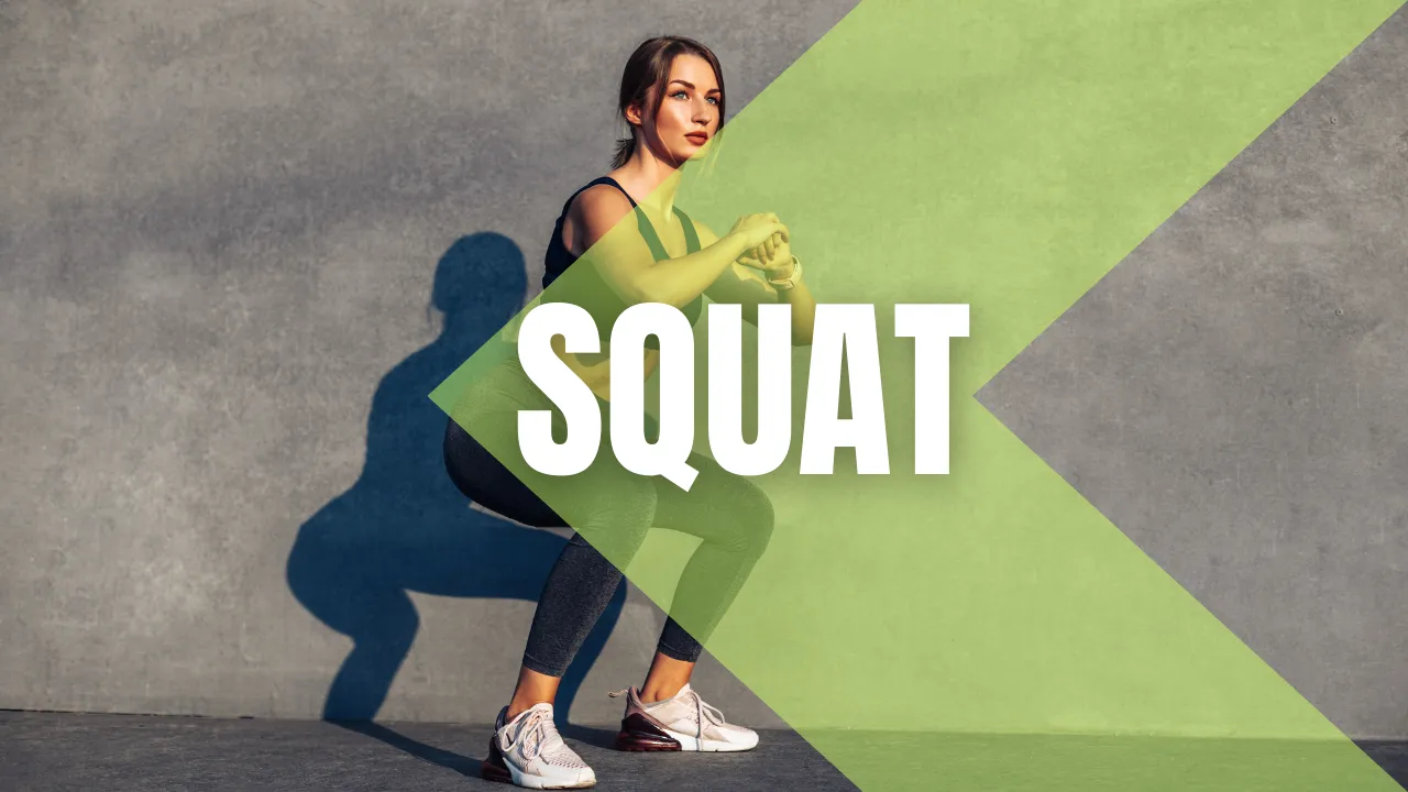Slow squat to calf raise bodyweight exercise
