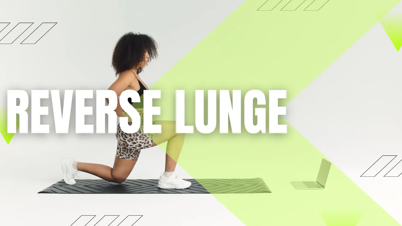Reverse lunge with knee drive exercise