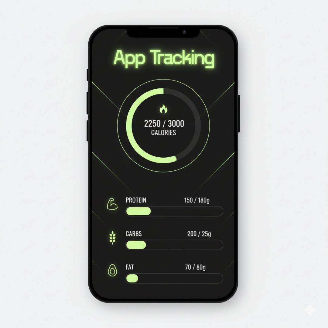 Nutrition tracking app for StrongLifts programme