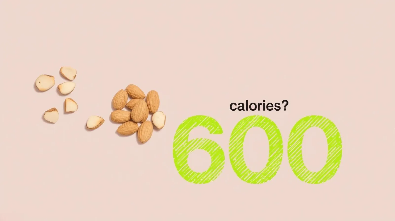 Almonds calorie content - portion size matters