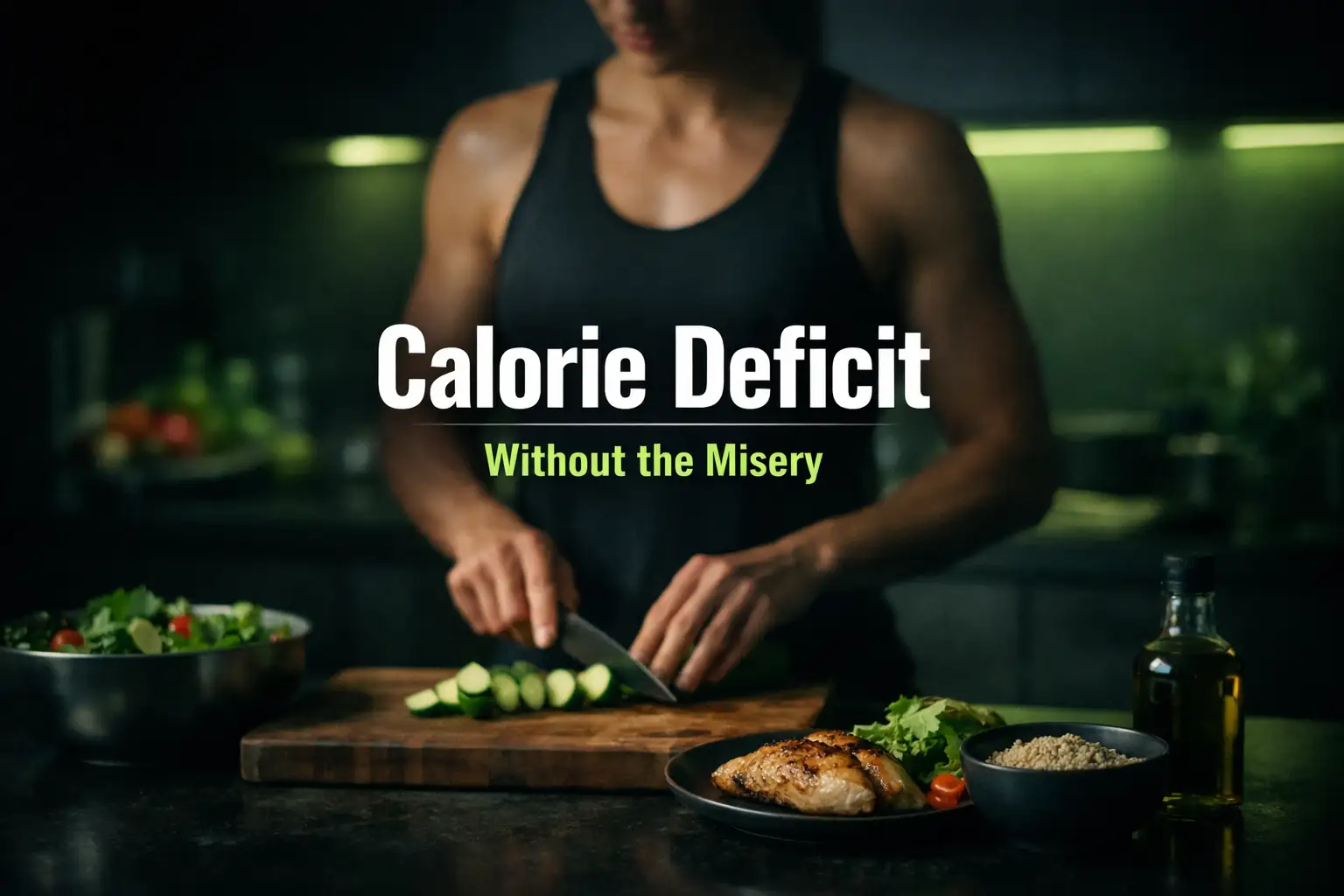 How to Create a Calorie Deficit (Without Feeling Miserable)
