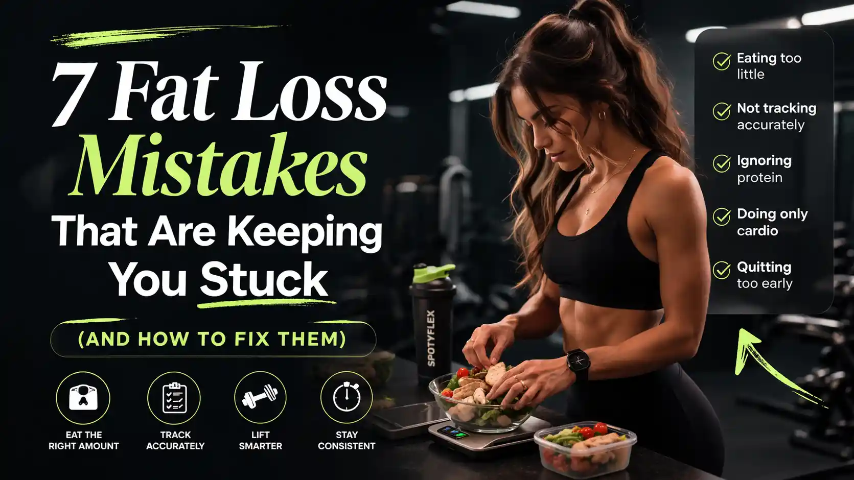 7 Fat Loss Mistakes That Are Keeping You Stuck (And How to Fix Them)