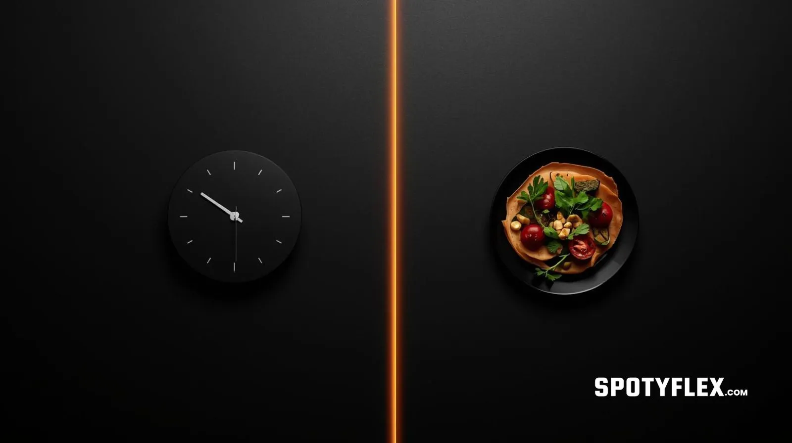 Intermittent Fasting Concept — Eating and Fasting Windows