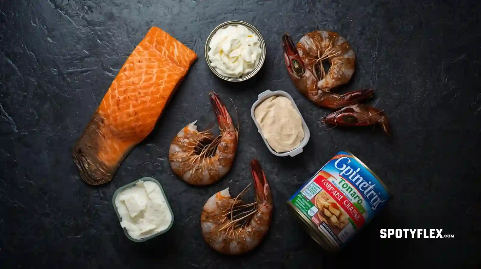 High-protein meal prep spread
