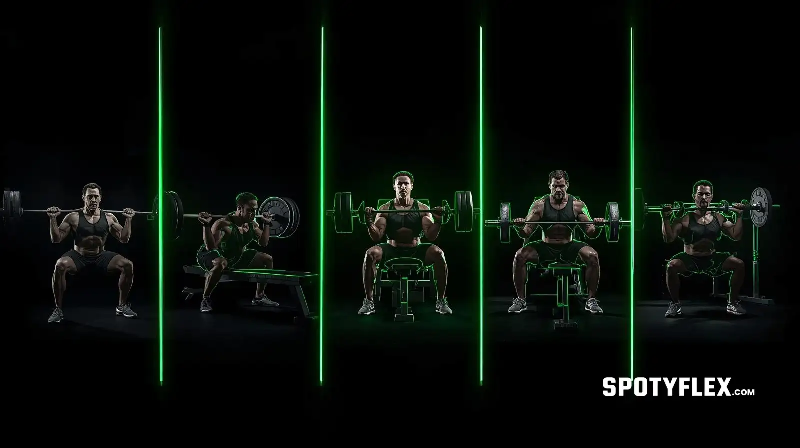 Compound gym movements for a beginner routine
