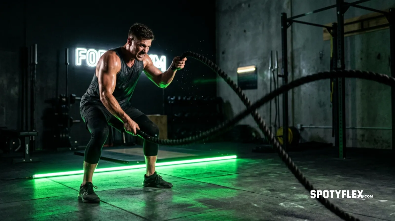Conditioning circuit training — endurance and cardio workout